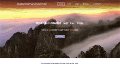Desktop Screenshot of greenspiritacupuncture.com